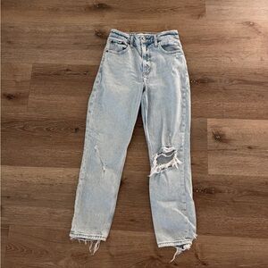 Abercrombie mom jeans!